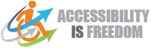 โลโก้ Accessibility Is Freedom
