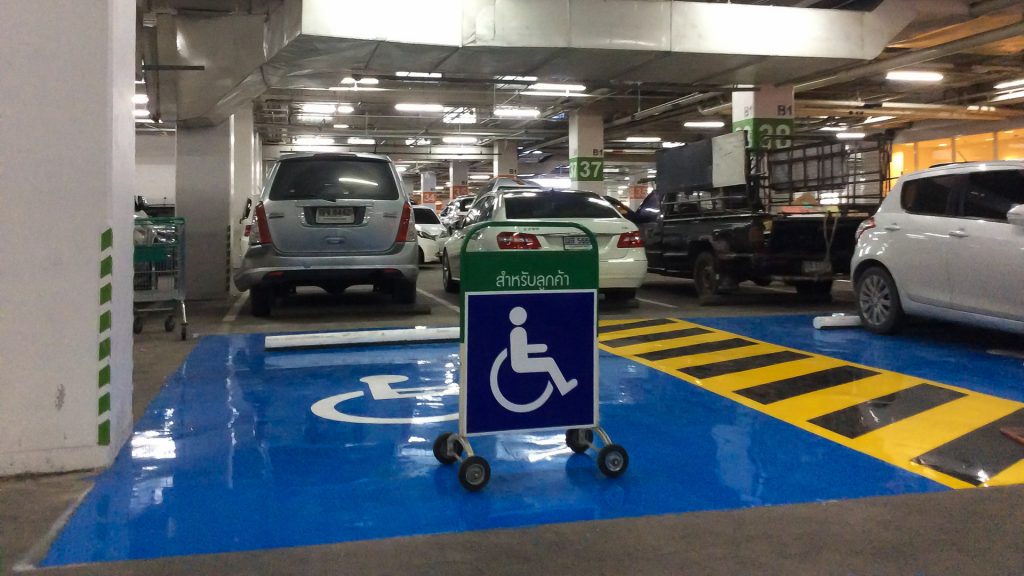 Disabled Car Parking Seacon-3422