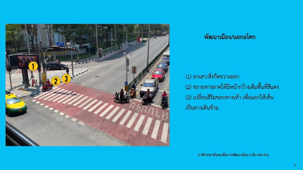 ภาพ แยกอโศก รายการปรับปรุง