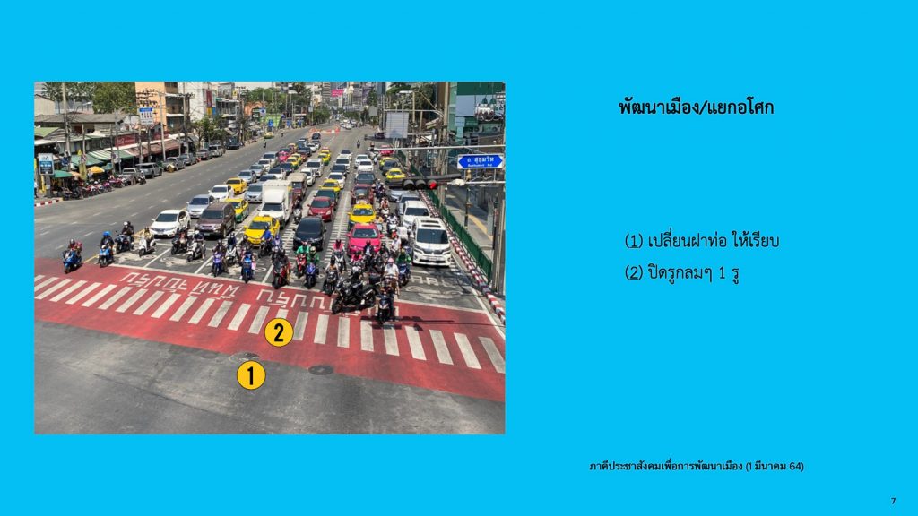 ภาพ แยกอโศก รายการปรับปรุง