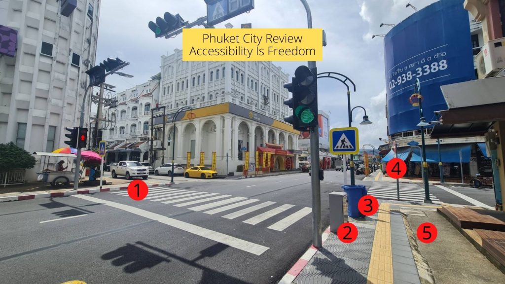 ภาพ ทางเท้า ไฟข้ามถนน ทางม้าลาย พร้อมจุดรีวิว