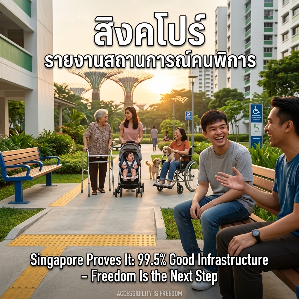 สิงคโปร์พิสูจน์แล้ว: โครงสร้างดี 99.5% Freedom คือก้าวต่อไป