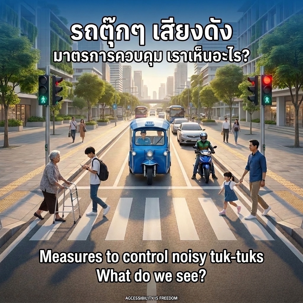 มาตรการควบคุมรถตุ๊กๆ เสียงดัง เราเห็นอะไร?
