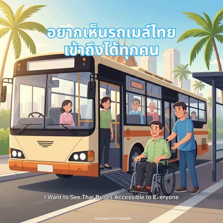 I Want to See Thai Buses Accessible to Everyone