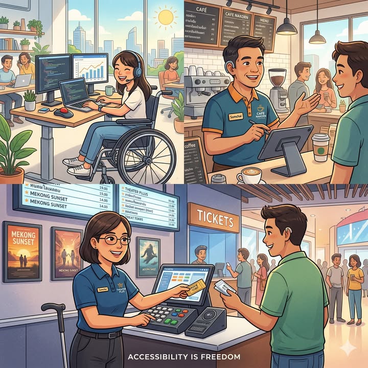 2,700 Jobs for People with Disabilities – Thailand’s Ministry of Labor Partners with 21 Leading Companies!