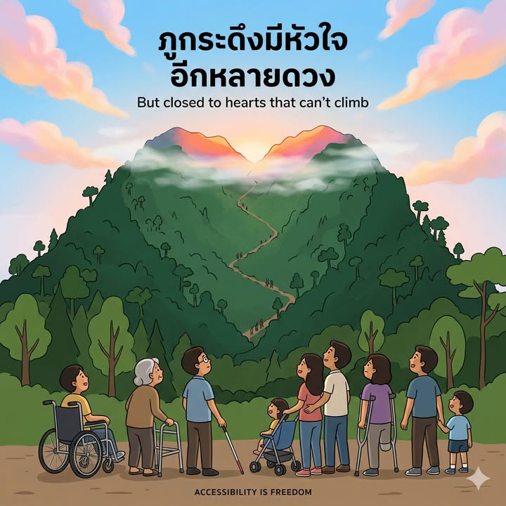 “กระเช้าขึ้นภูกระดึง : พี่ครับผมขึ้นด้วยสิ”