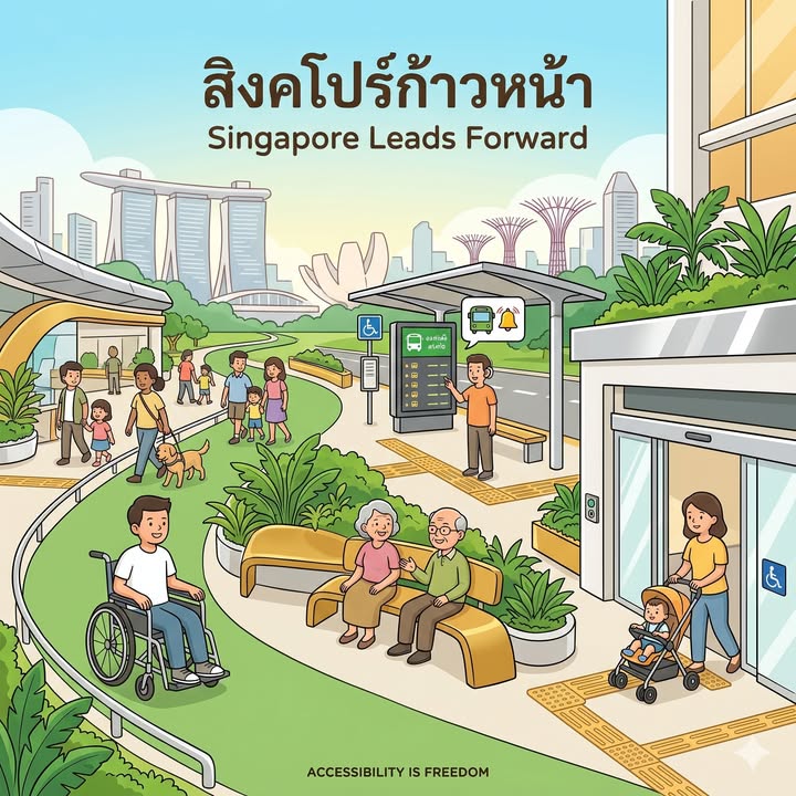 “Singapore Updates Building Access Code for 6th Time in 20 Years – Thailand’s Ministry Rule Updated Only Once”