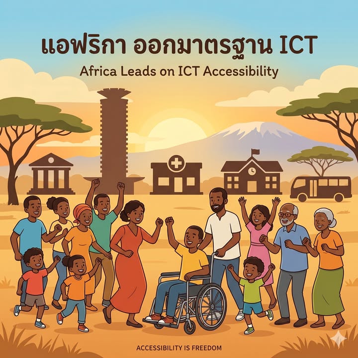 “Africa Unveils First-Ever Continental ICT Accessibility Standard – 80 Million People with Disabilities Gain Rights, Gain Voice”