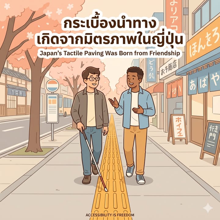 Did You Know? The Tactile Paving You See Every Day Was Born from Friendship in Japan