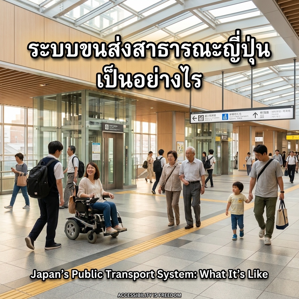 ระบบขนส่งสาธารณะญี่ปุ่นเป็นอย่างไร